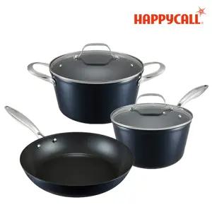 해피콜 풀인덕션 세이브 후라이팬+냄비 3종(5P)세트(28팬+20편수+24곰솥+뚜껑20+뚜껑24)