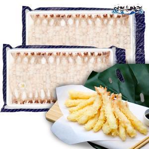 튀김용 노바시새우 90마리 ( 30미 x 3 ) 탈각 손질 명절 제수용 튀김 새우