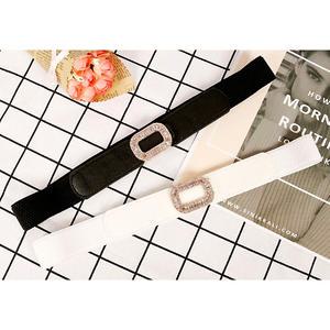 벨트429/야스타 여성 스판벨트 큐빅 밴딩 슬림 원피스 캐쥬얼