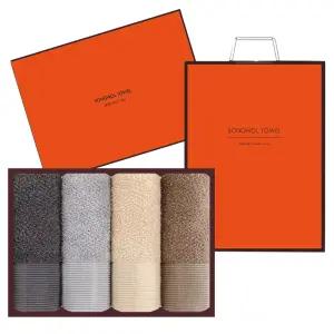 송월타올 뉴명품 뱀부얀 기업 회사 창립기념 수건 선물세트 4p