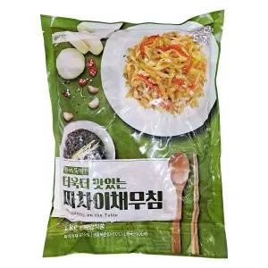 반찬단지 짜차이채무침 1kg