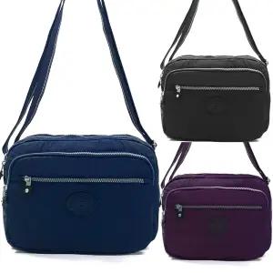 키플 지퍼많은 캐주얼 패브릭 크로스백 JJ204 키플링 워싱소재 보조가방 나들이 여행 돈가방 여성