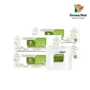 [그린너트] 하루한줌견과 뉴 에브리 20g 25봉 4세트 크랜베리 견과류