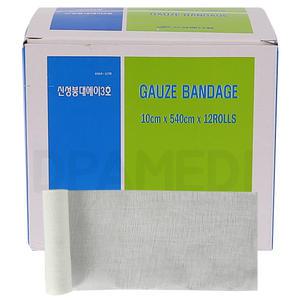 신성 의료용 거즈붕대 대 (10cm/540cm) 12롤