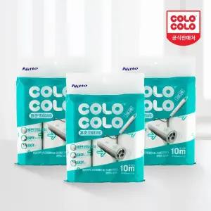 고로고로 표준 돌돌이 테이프 클리너 리필 3입X3개 (10m)