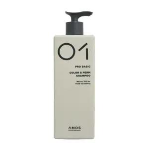 아모스 프로베이직 칼라 앤 펌 샴푸 1000g