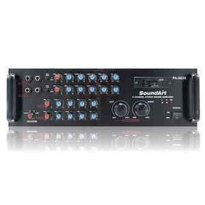 사운드아트 PA-303S 300W 2채널 노래방앰프