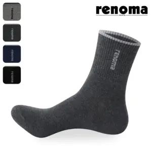 [레노마] 남자 캐주얼 스포츠 중목 양말 5족