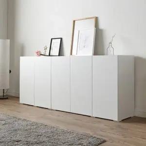 [텐바이텐]잘리 높은 수납 거실장 세트 2000