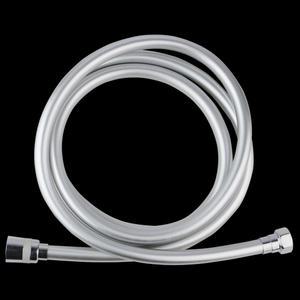 PVC 튜브형 샤워기호스 1.5M 실버 샤워호스 샤워기줄 샤워줄 꼬임방지