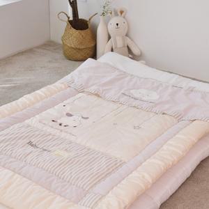 오가닉 코마사 60수 순면 사계절 신생아 유아 차렵이불 세트 출산준비 더품베이비