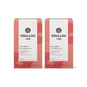 오설록 제주 동백꽃 티 티백, 20입, 2개