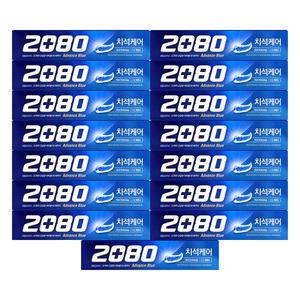 2080 어드밴스 블루 치약 160g 15개