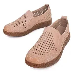 [오노마] ONM 여성 데일리 가죽 단화 슈즈 중년 슬립온 발편한 신발 (S8752075)