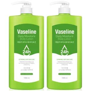 바세린 바디로션 대용량 1000ml 2개  24h 보습 주름개선