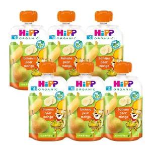[HiPP] 힙 바나나 페어 망고 100g 6개입 X 2박스 (12EA)