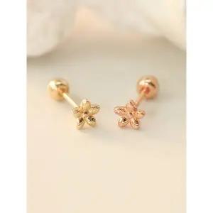 [미니멀피어싱]14K 미니미 들꽃 피어싱 귀걸이