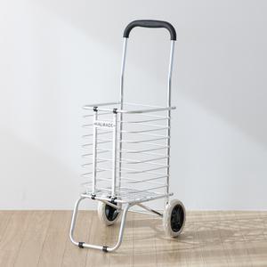 할메이드 접이식 폴딩 알루미늄 핸드카트 시장바구니 쇼핑캐리어 두발이