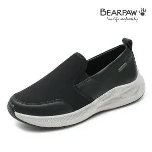 [롯데백화점]베어파우 ROBIN 여성 슬립온 키높이 운동화 스니커즈 블랙 신발 K2275001PA-W 3.5CM