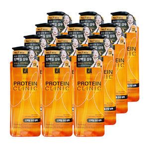 엘지 엘라스틴 아미노 프로틴 클리닉 단백질 손상 케어 샴푸 855ml 9개 헤어