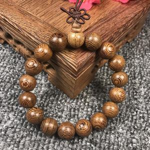 원목 염주 팔찌 12mm 구슬(17개) 소원 기도 묵주 불교