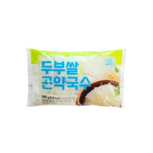 두부쌀곤약국수 180g x 30개 한봉 27.6Kcal 두부분말 함유 포만감 든든 부드러운 식감