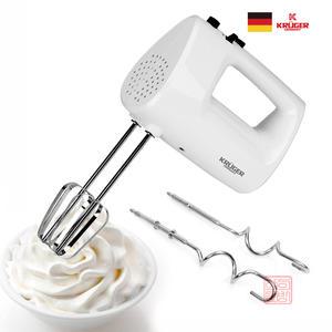 크루거 전동 핸드 거품기 KRB-4070 자동 핸디 반죽기 휘핑기 5단조절 가정용 식당 홈 베이킹 핸드믹서기
