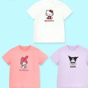 [레노마]산리오 여아 라이크 5부 티셔츠 3매 0D14W55037_HDD