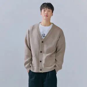 [하프클럽/체이스컬트]공용 베이직 가디건-CFRU4321C0X