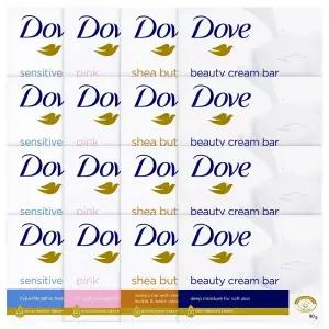 도브비누 화이트 뷰티바 12개 센서티브바 핑크바 시어버터바 중성비누