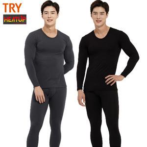 TRY히트업라이트베이직남내복상하1세트TMLIH71