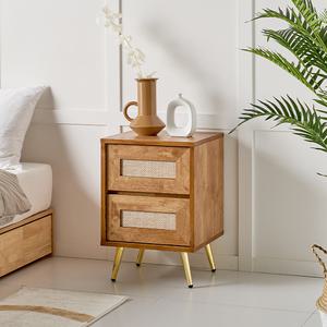 체인지하우스 루치아 2단 협탁 일반형 콘센트형