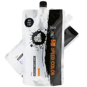 동방 토트 오케이 5분스피드 오징어먹물 염색약 500ml