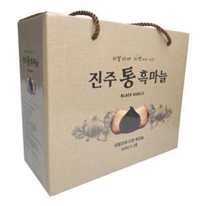 통흑마늘 500g X 2통 설 명절 어르신선물 흑마늘선물세트 건강식품