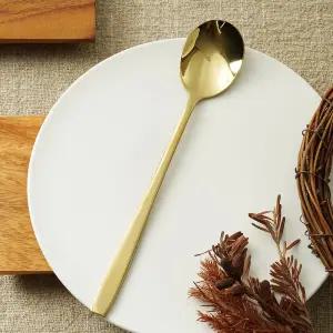 아리랑 티타늄 골드 수저 한식 스텐 숟가락 업소용 식당