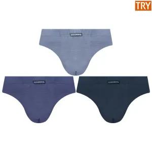 트라이 남자 기능성 인견 스판 삼각 팬티 3매입 PDRC2 MV3