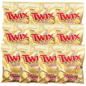 트윅스 미니 초코바 900g(10g 90개),간식,달달한 twix