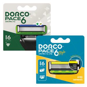 더모아[도루코 페이스6 / 스타일 면도날 4개입]