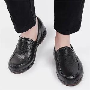 [셀러허브][라일리] Rly 빅사이즈 방수 로퍼 쿠션 인조가죽 로우굽 중년신발 (S9756525)