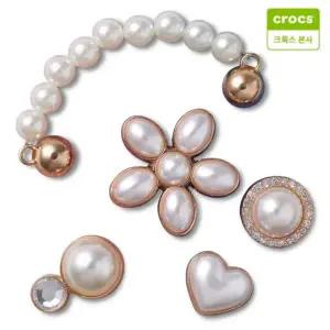 갤러리아 [크록스 본사][액세서리] 진주 5개 세트 지비츠 참 10013133