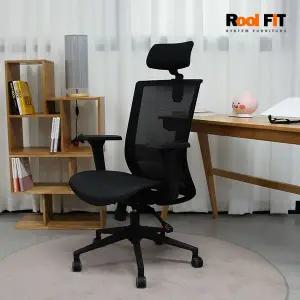 [보리보리/루이핏]KF93 피닉스 올메쉬 사무용 학생 공부 컴퓨터 책상 의자