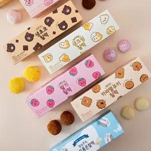 [화과방] 추천간식 아이스 찰떡 2박스 선택 / 생초코 딸기 복숭아 생크림 블랙쿠키 냉동 간식 에브리