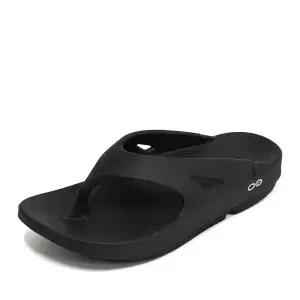 우포스 남여공용 오리지널 플립플랍 힐링 쪼리 슬리퍼 블랙 1000