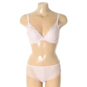 [롯데백화점]엘르이너웨어 여성 그레이스 페미닌 레이스  브라햄팬티세트(EDWBR311EDWBP311PK)