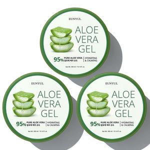 [내일도착] 은율 알로에 베라 진정 수딩젤 95% 300ml, 3개 (원형)
