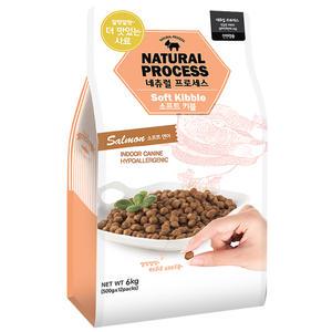 네츄럴프로세스 소프트키블 연어 6kg /강아지 습식사료