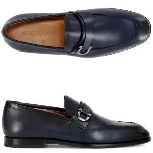 [페라가모] [스크래치] 플로리오 p_FLORIO BLUEMARINE 762608 간치니 로퍼