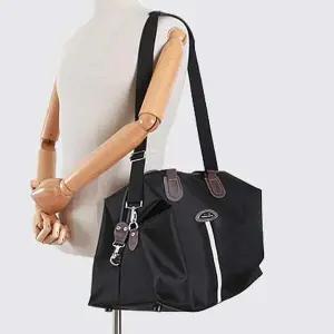 [셀러허브][라일리] Rly 스퀘어 로고 여행가방 짐수납 복고풍 탈부착 크로스끈 (S16941437)