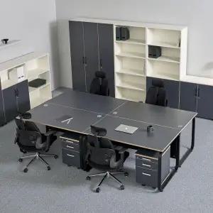 /티에스퍼니처 데임 A형 LPM 사무용책상 타공 1800x800