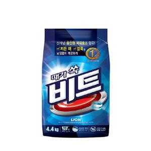 라이온) 비트 가루 세탁세제 4.4kg x1개